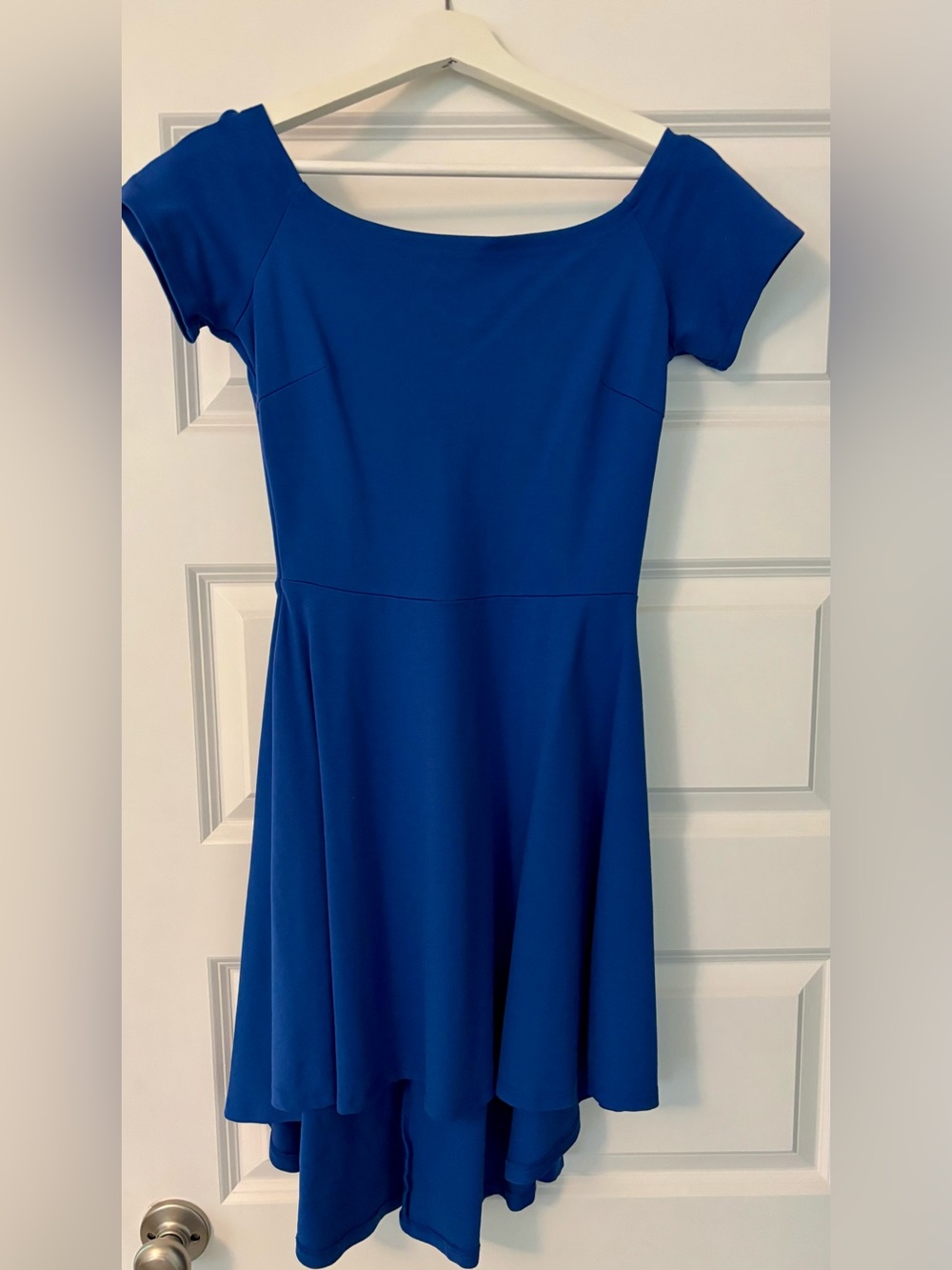 Royal blue flowy dress - small